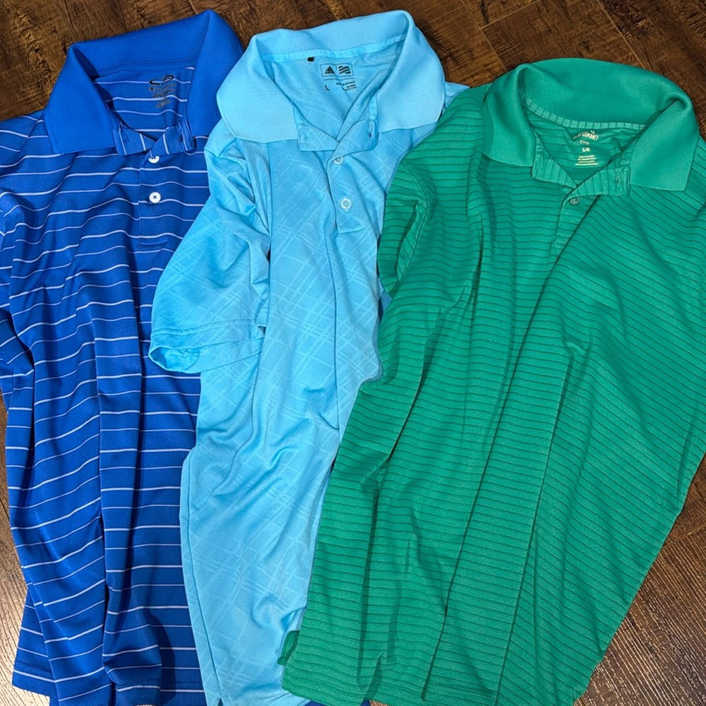 Men’s golf polo shirts